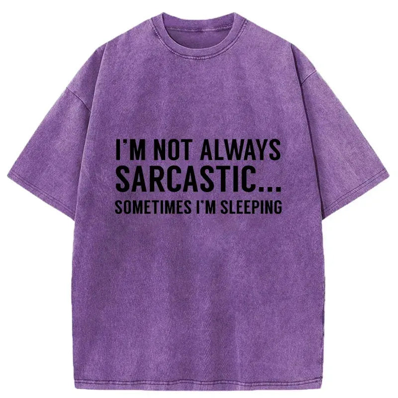 Kyoto lion sarcastic sleeping tee gift idea