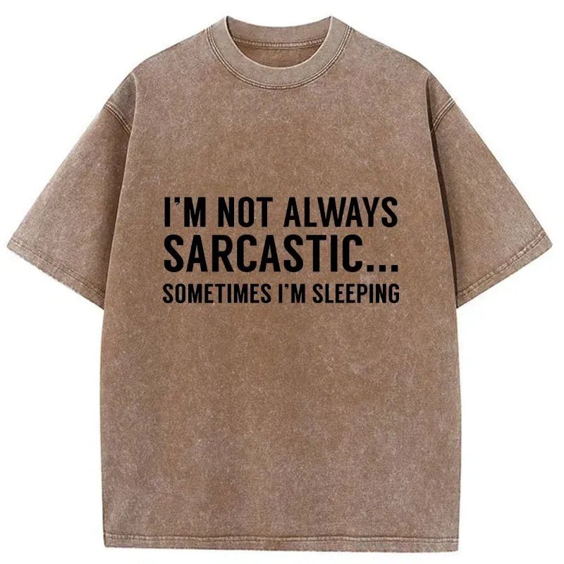 Funny sarcastic unisex t-shirt for daily wear