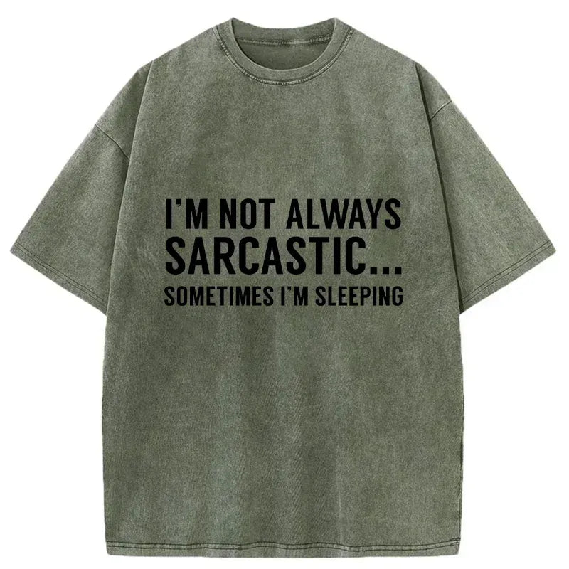 Kyoto lion sarcastic sleeping tee gift idea