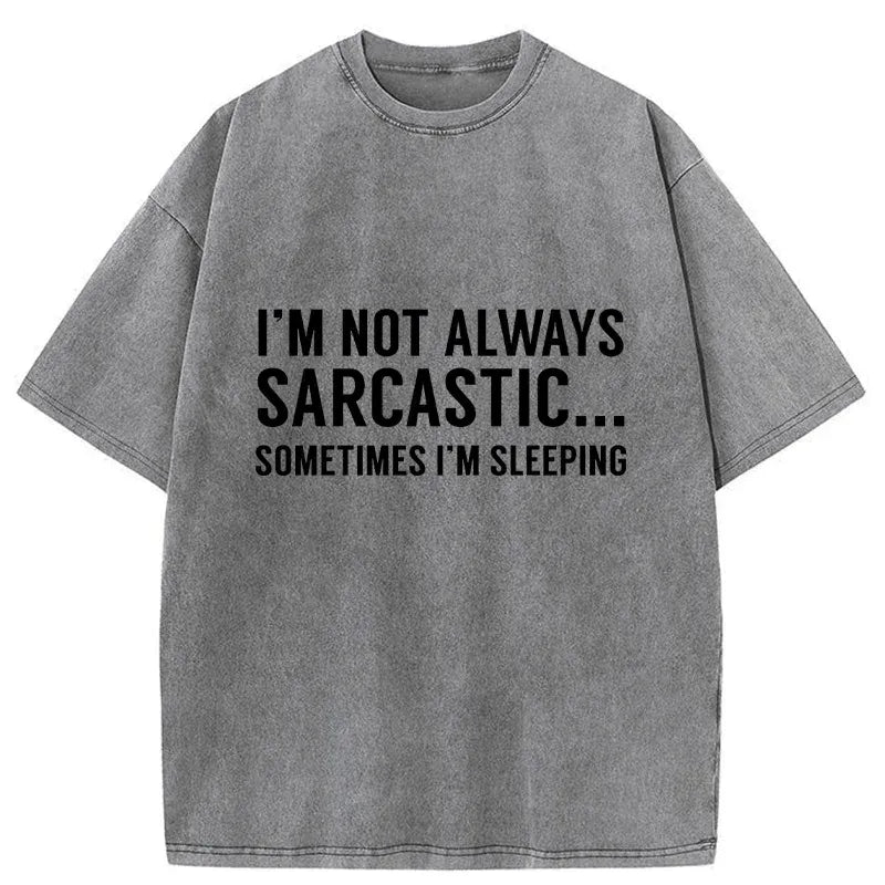 Kyoto lion sarcastic sleeping tee gift idea