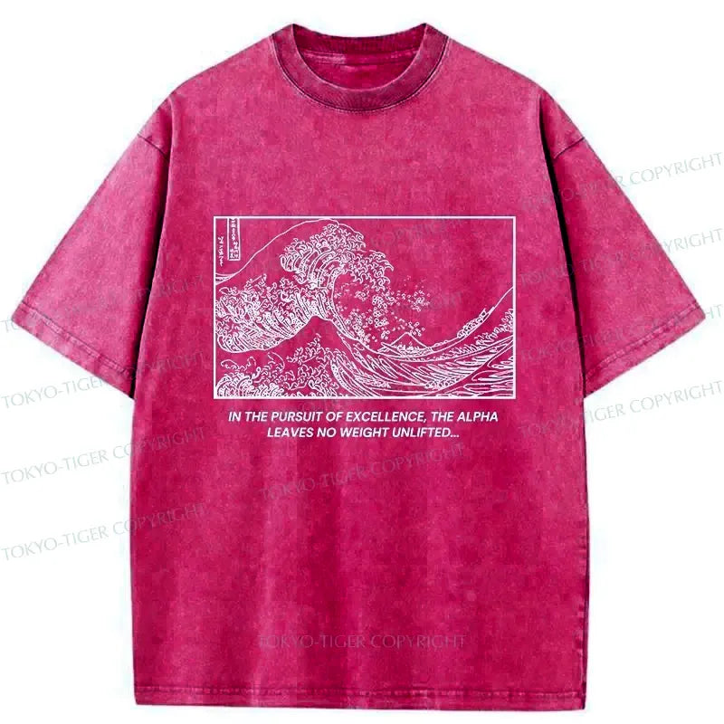 Kyoto-Lion Unisex Cotton Tee on Sale