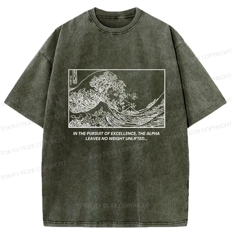 Kyoto-Lion Unisex Cotton Tee on Sale