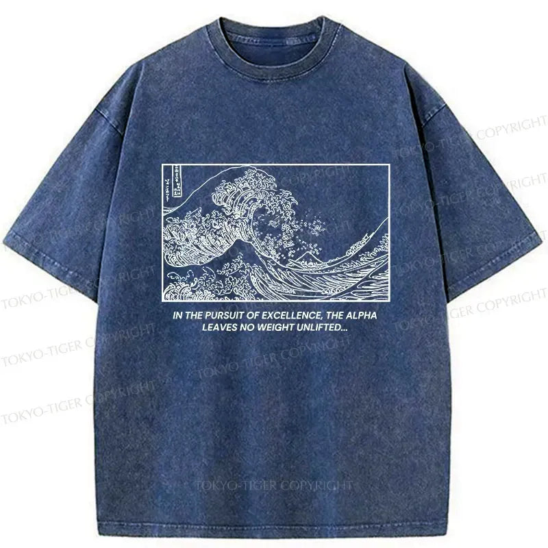 Vintage Ukiyo-e T-Shirt for Summer