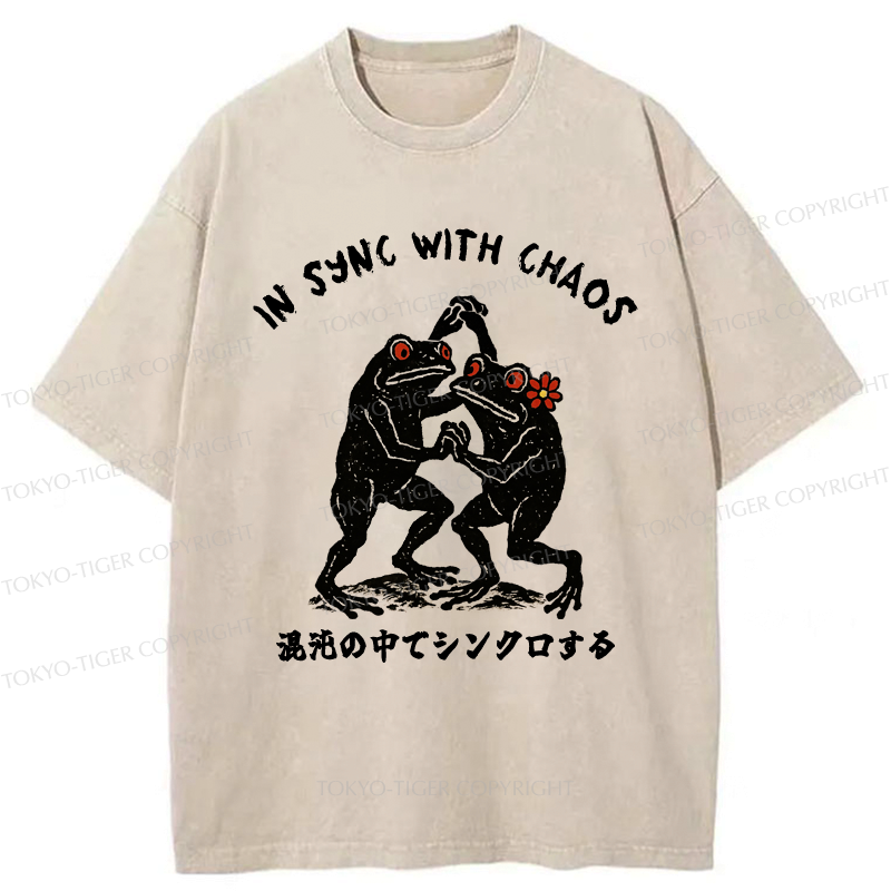Kyoto Dancing Frogs Tee On Sale