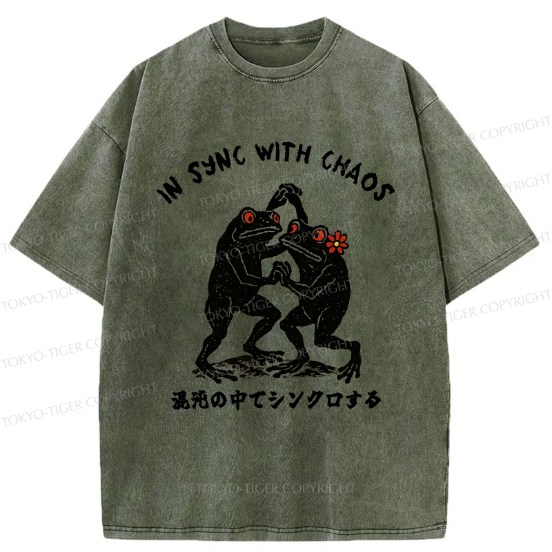 Kyoto Dancing Frogs Tee On Sale
