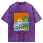Kyoto-Lion Japanese Afternoon Tea Washed T-Shirt