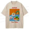 Kyoto-Lion Japanese Afternoon Tea Washed T-Shirt
