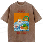 Kyoto Lion Japanese T-Shirt for Summer