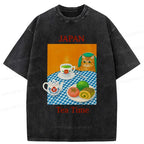 Kyoto Lion Japanese T-Shirt for Summer
