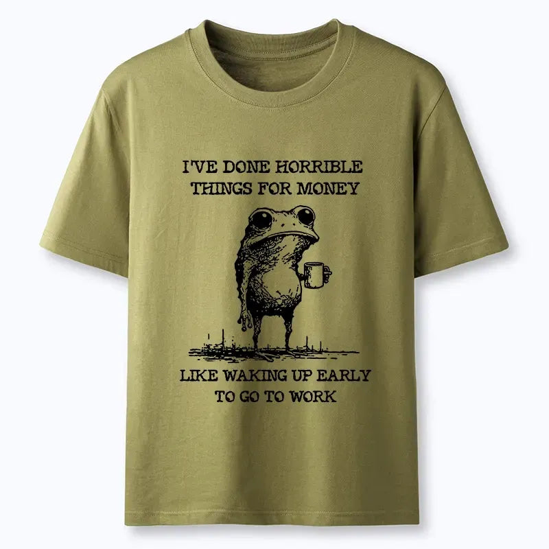 Funny Frog Meme T-Shirt for Daily Wear