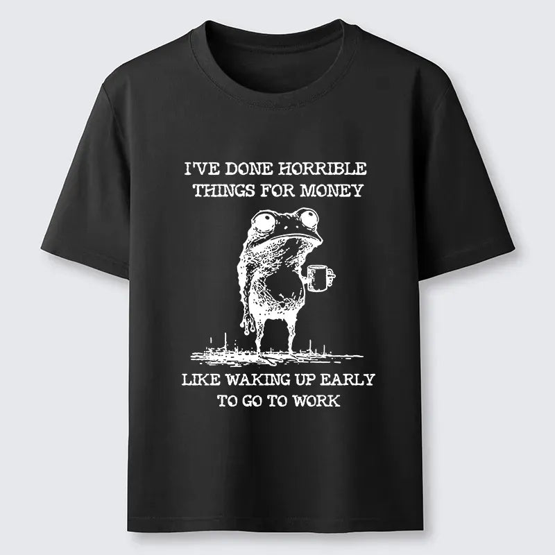 Funny Frog Meme T-Shirt for Daily Wear