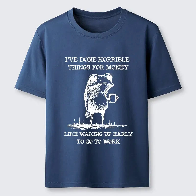 Funny Frog Meme T-Shirt for Daily Wear