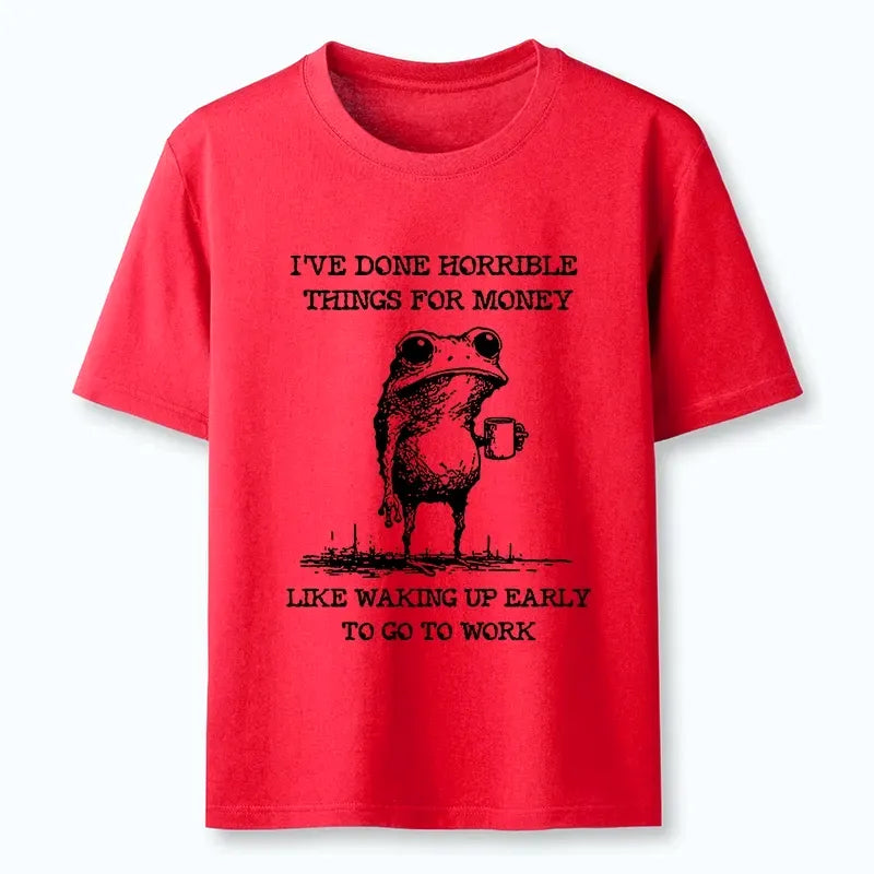 Japanese Style Frog Classic T-Shirt for Summer