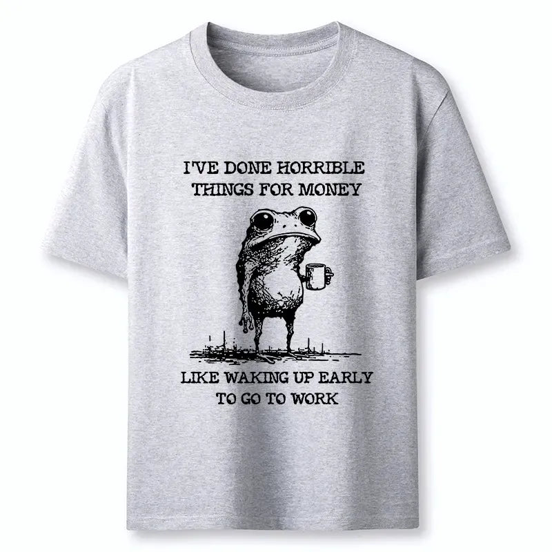 Japanese Style Frog Classic T-Shirt for Summer
