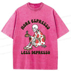 Japanese Washed T-Shirt for Daily Wear