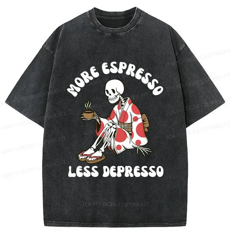 Japanese Washed T-Shirt for Daily Wear