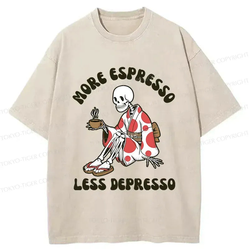 Japanese Washed T-Shirt for Daily Wear