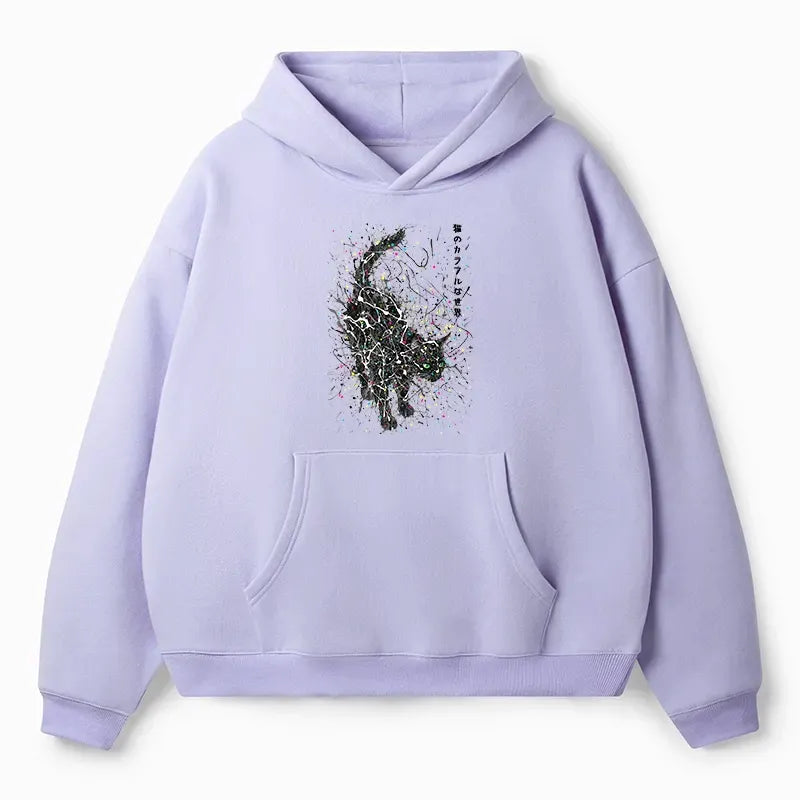 Ukiyo-e Cat Hoodie for Anime Convention