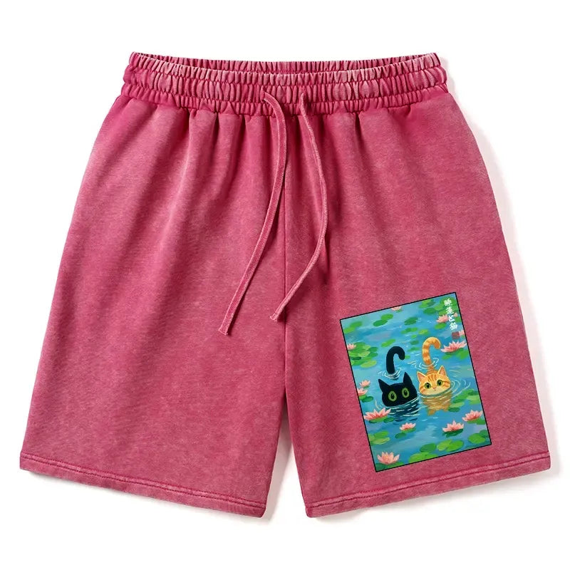 Kyoto Lion Cats Shorts Best Seller