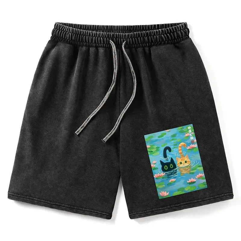 Kyoto Lion Cats Shorts Best Seller
