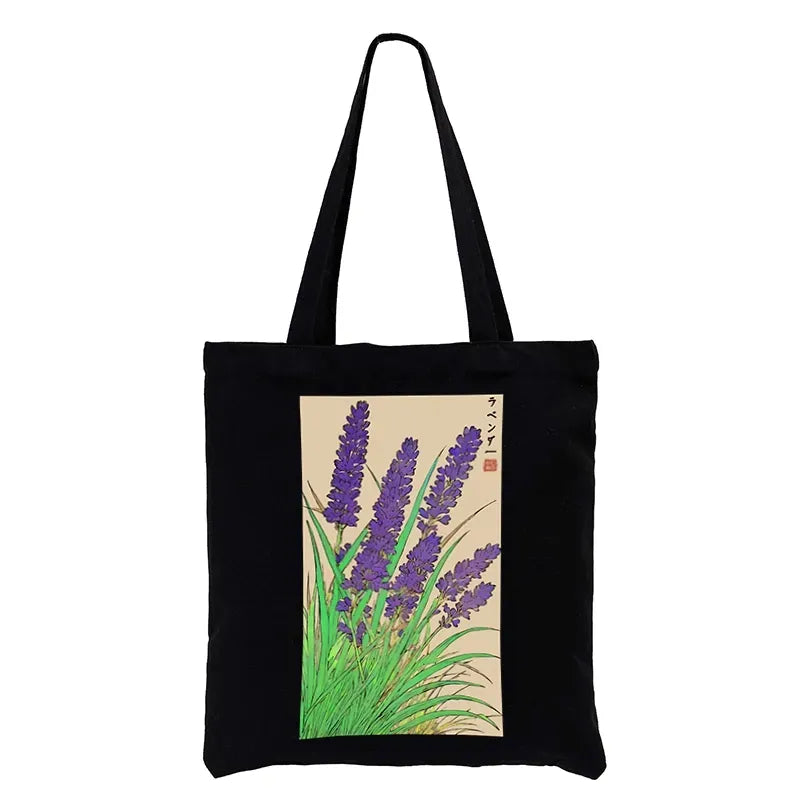 Japanese canvas tote bag for everyday use