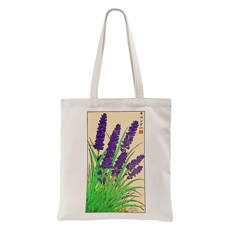 Kyoto-Lion tote bag for travel