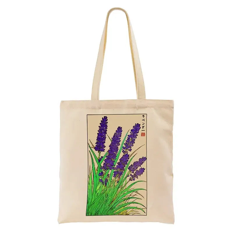 Kyoto-Lion tote bag for travel