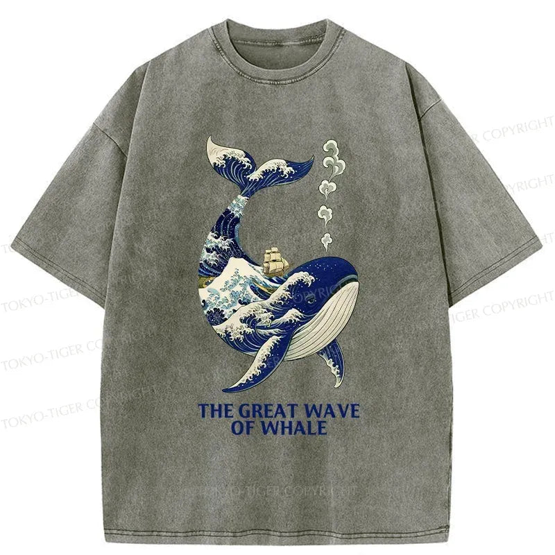 Ukiyoe Wave T-Shirt Free Shipping