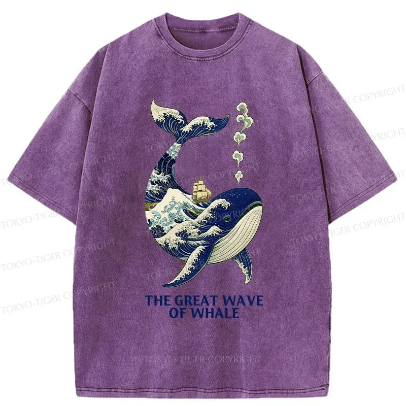 Ukiyoe Wave T-Shirt Free Shipping
