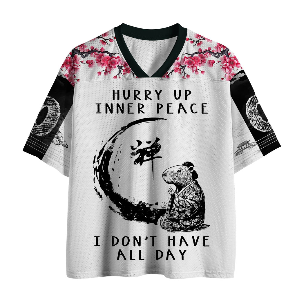 Funny Capybara Mesh Jersey for Daily Wear