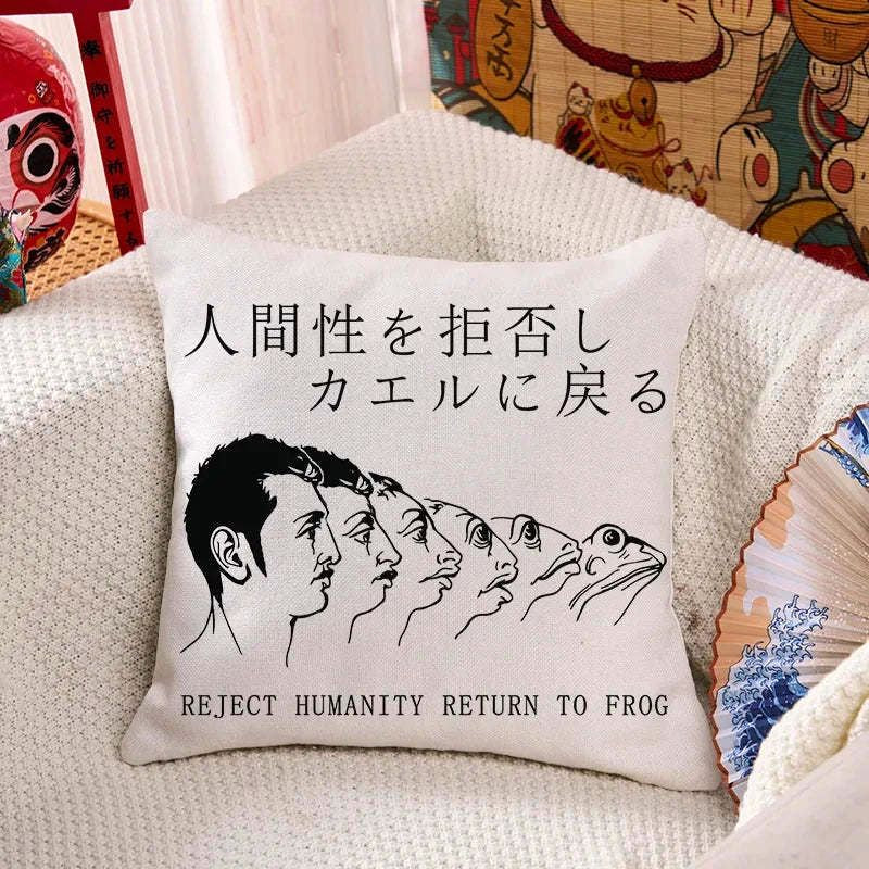 Japanese Frog Cushion for Gift Idea