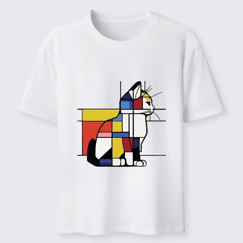 Kyoto-Lion Cat T-Shirt Daily Wear