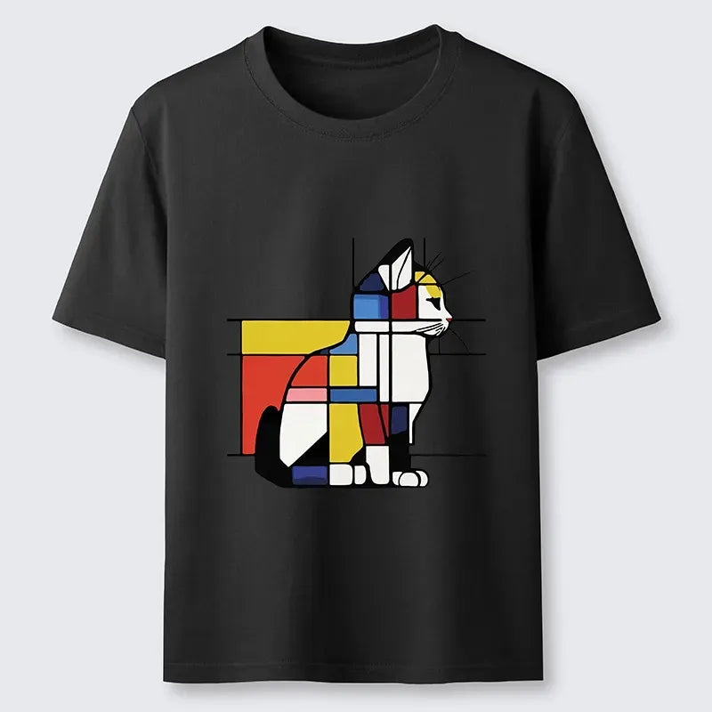 Kyoto-Lion Cat T-Shirt Daily Wear