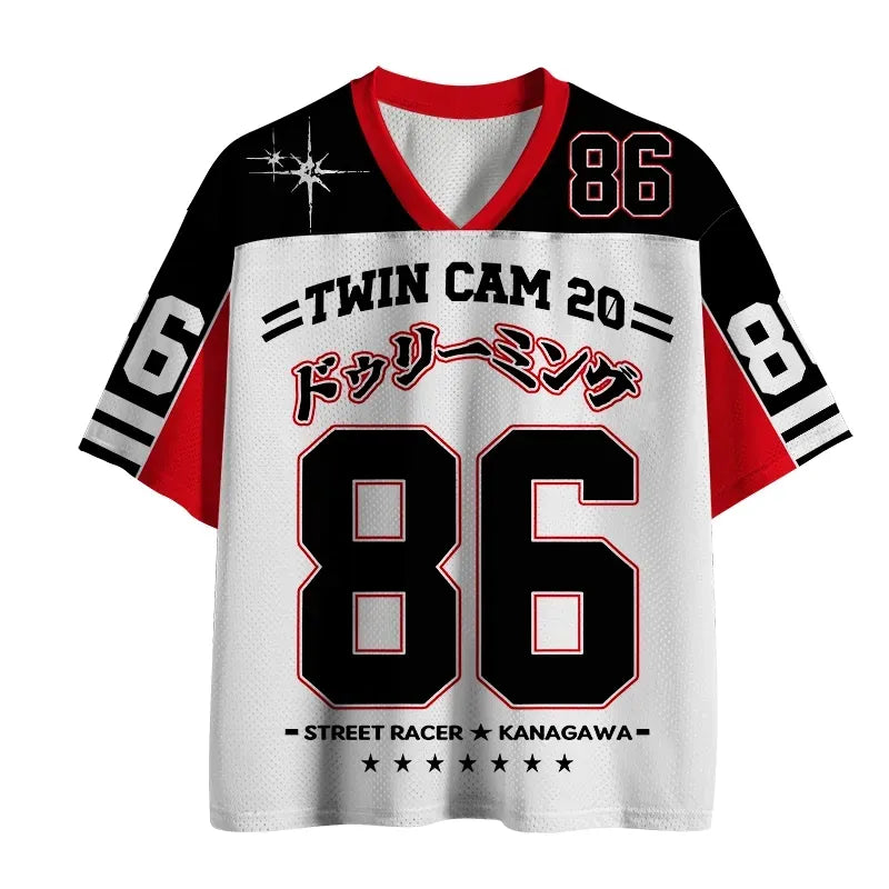 Kanagawa Racing Mesh Jersey for Summer