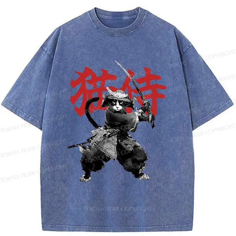 Vintage Samurai T-Shirt for Daily Wear