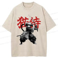 Vintage Samurai T-Shirt for Daily Wear