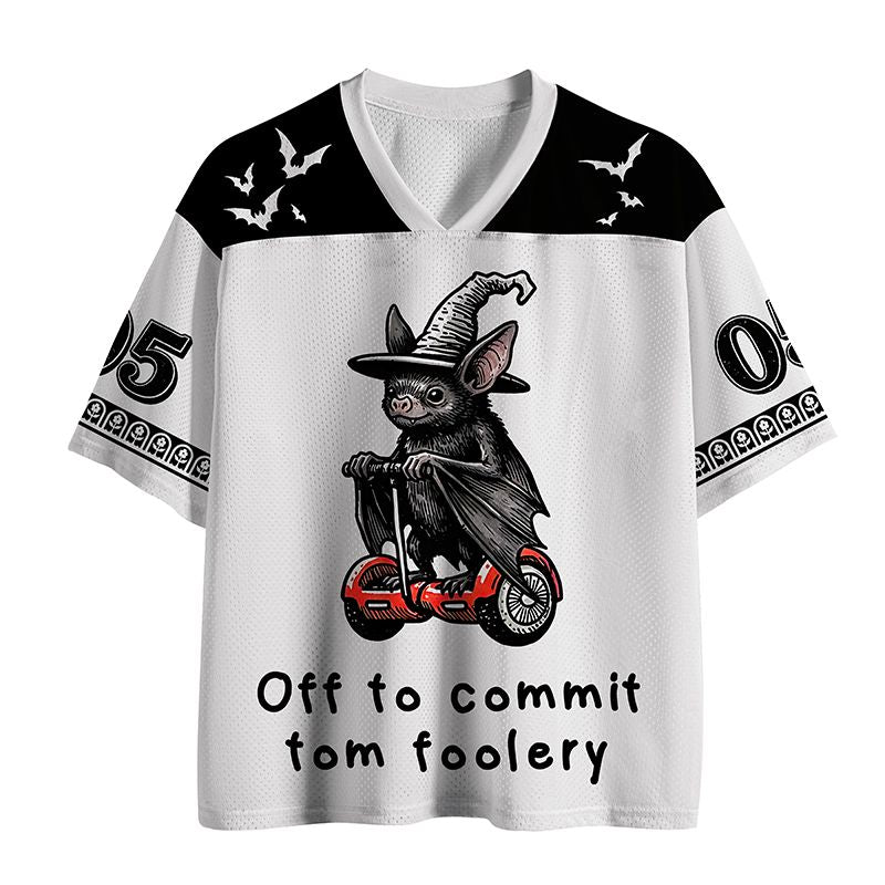 Kyoto-Lion Wizard Bat Meme Mesh Jersey