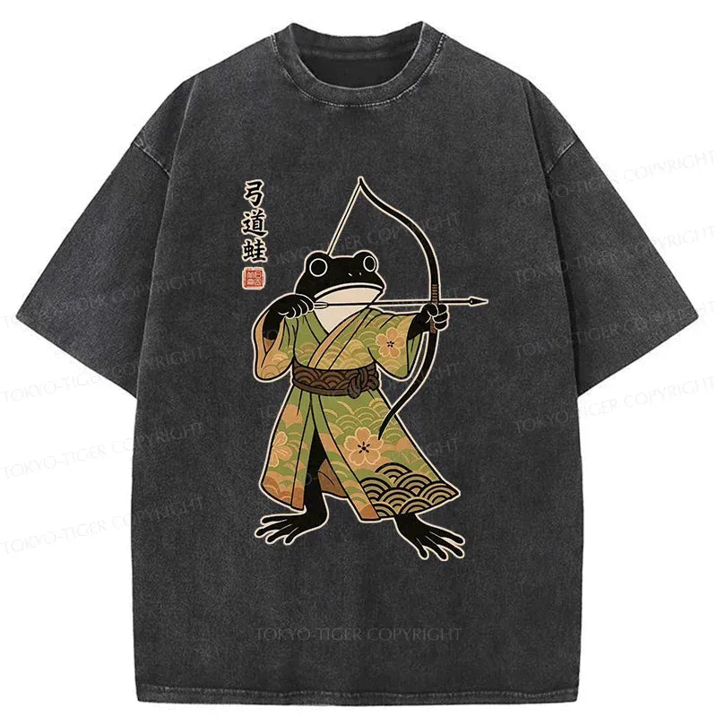 Japanese Washed T-Shirt for Everyday Wear