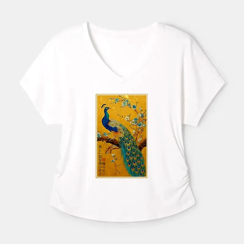 Soft Vintage Japanese T-Shirt for Summer