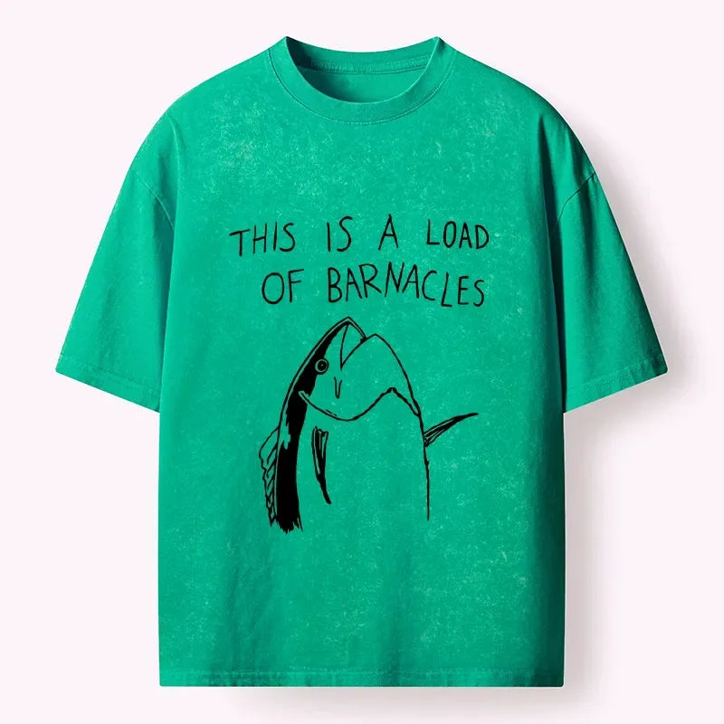 Kyoto-Lion Sketchy Fish With A Lot To Say Washed T-Shirt