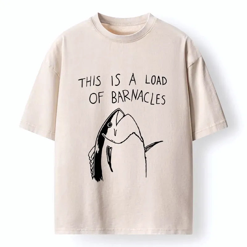 Kyoto-Lion Sketchy Fish With A Lot To Say Washed T-Shirt