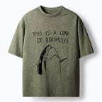 sketchy fish graphic tee for streetwear