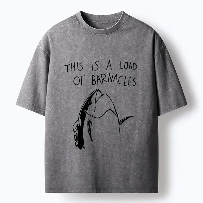 Kyoto-Lion Sketchy Fish With A Lot To Say Washed T-Shirt
