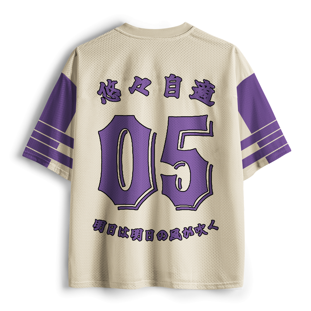 Wisteria Capybara Mesh Jersey for Summer