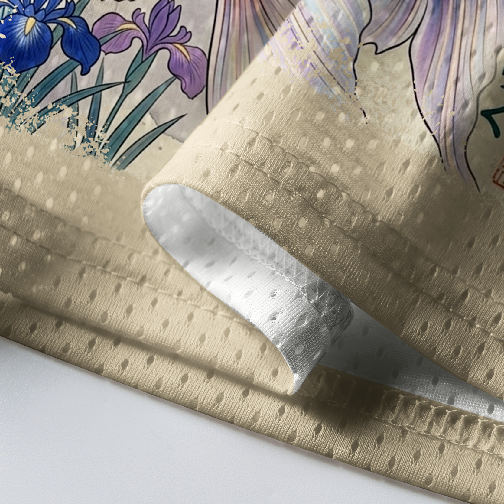 Wisteria Capybara Mesh Jersey for Summer