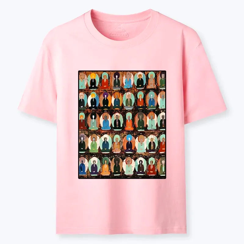 Peaceful Buddha T-Shirt for Daily Wear