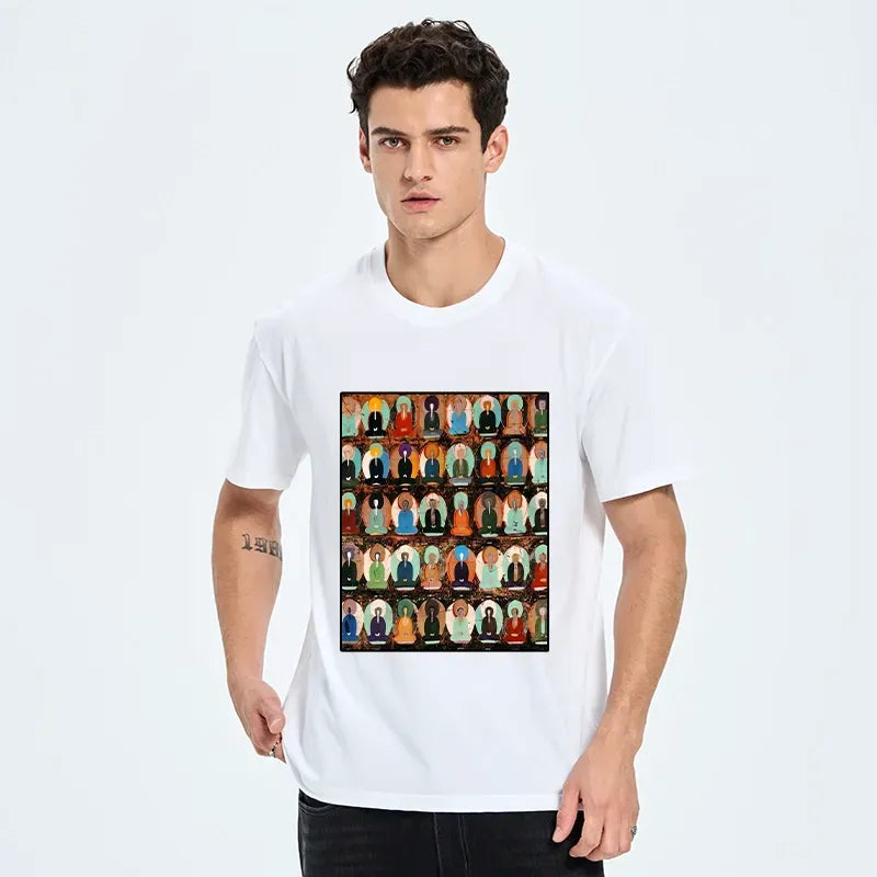 Peaceful Buddha T-Shirt for Daily Wear