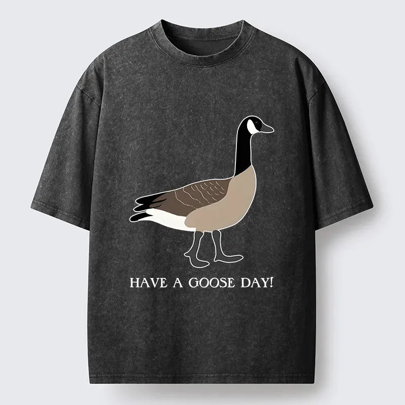 Kyoto-Lion Have A GOOD Day Washed T-Shirt