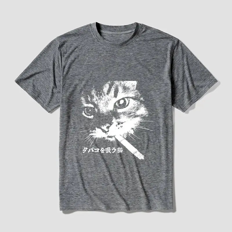 Japanese Ukiyo-e Cat Tee Best Seller