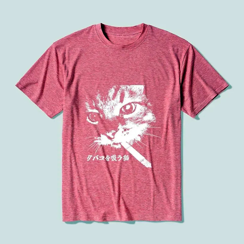 Vintage Kyoto Cat T-Shirt On Sale